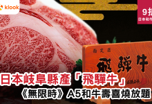 Klook 和牛放題推薦 和牛料理體驗 頂級和牛放題 日本和牛品嚐 和牛壽喜燒套餐 飛驒牛美味尋訪 春季和牛特選 和牛料理預訂 日本A5和牛評比 和牛放題優惠券