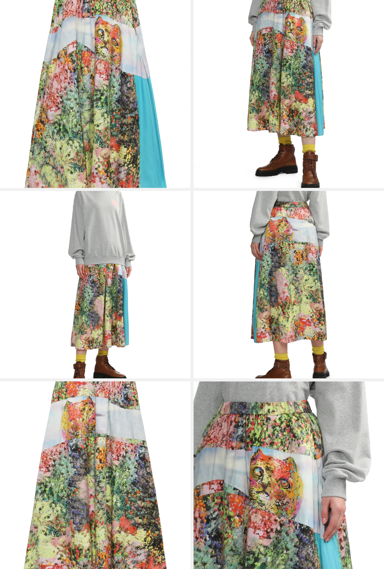 Tsumori Chisato Garden print skirt 津森千里 印花裙 日本時裝設計師 印花裙 I.T 最新優惠 I.T 最新折扣 I.T Discount ITeSHOP